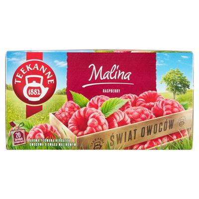 TEEKANNE Malina Herbata owocowa 20 torebek 50 g