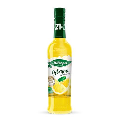 OWOCOWA SPIŻ. Syrop Cytryna 420ml butelka szklana