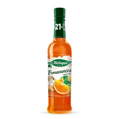 OWOCOWA SPIŻ. Syrop Pomarańcza 420ml butelka szklana