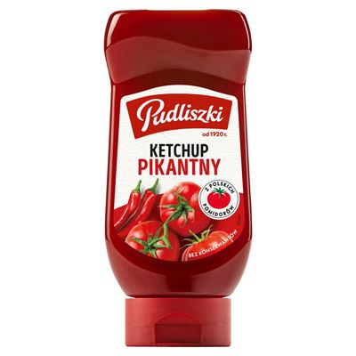 Pudliszki Ketchup pikantny 480g