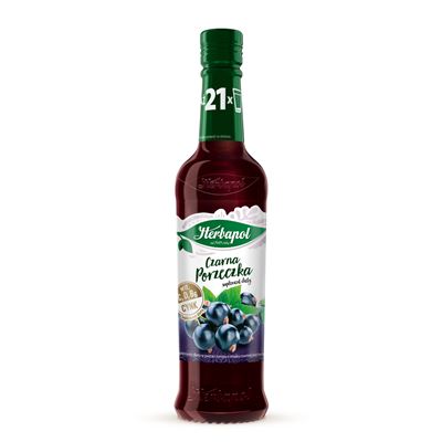 Herbapol Syrop Czarna porzeczka 420ml butelka szklana