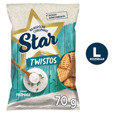 TWISTOS Fromage Chrupki 70g