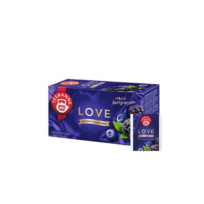 TEEKANNE Love Blueberry & Blackberry Herbata owocowa 20 torebek 45 g