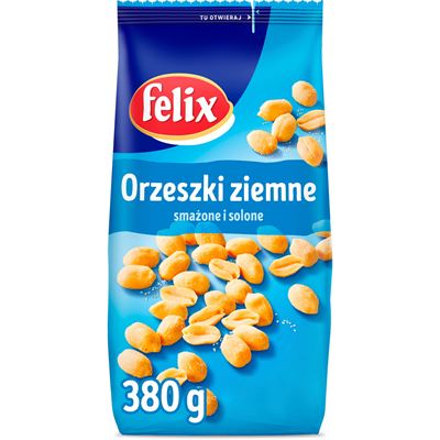 felix Orzeszki ziemne Smażone i solone 380g
