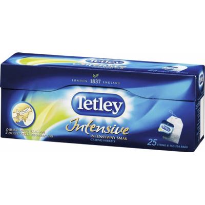 Tetley Intensive Black Tea 25 torebek 50g