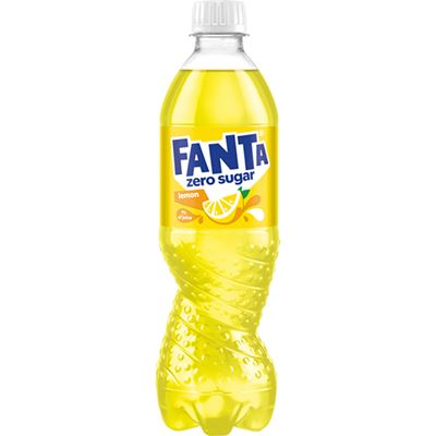 FANTA Zero Lemon Napój gazowany bez cukru 12 x 500 ml [kaucja]