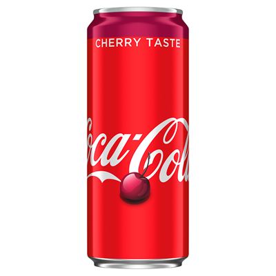 Coca-Cola Cherry Napój gazowany 24 x 330 ml puszka [kaucja]