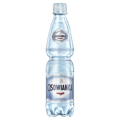 CISOWIANKA Woda mineralna gazowana 12 x 500 ml [kaucja]