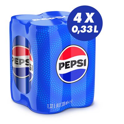 pepsi Napój gazowany 4 x 330 ml [kaucja]