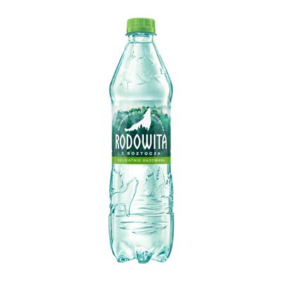 RODOWITA Woda mineralna delikatnie gazowana 12 x 600 ml [kaucja]