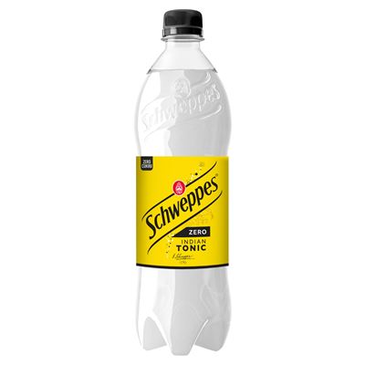 Schweppes Tonic Zero Napój gazowany 15x850ml [kaucja]