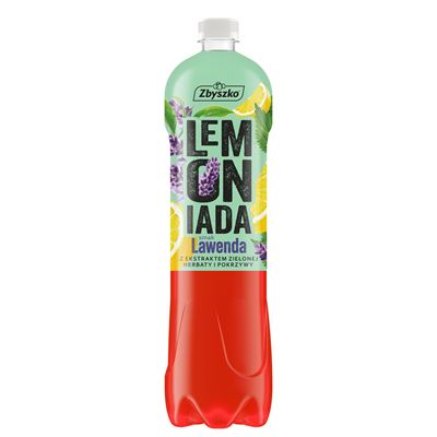 Zbyszko LEMONIADA Napój niegazowany o smaku lawendy 6 x 1,25 L