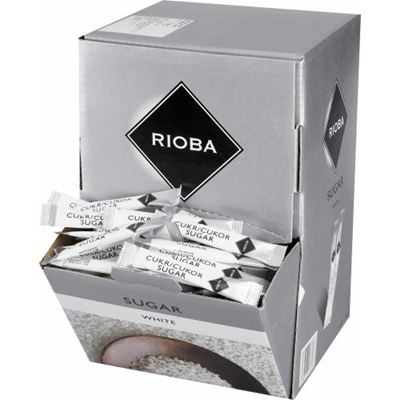 RIOBA Cukier biały kryształ 500 saszetek 2kg