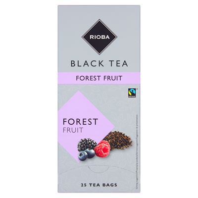 RIOBA Herbata Forest Fruit Black Tea 25 kopert 50 g