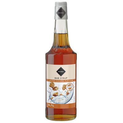 RIOBA Syrop Słony karmel 700ml butelka szklana
