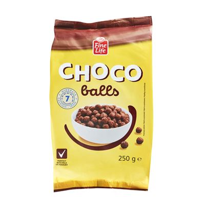 Fine Life Płatki kuleczki czekoladowe 250g