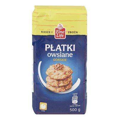 Fine Life Płatki owsiane 500g