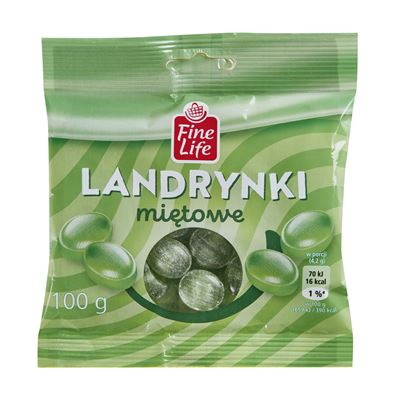 Fine Life Landrynki miętowe 100g