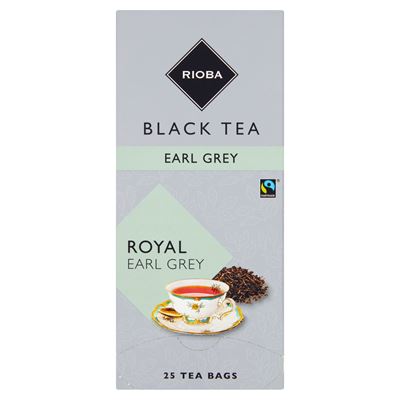RIOBA Royal Earl Grey Herbata czarna 25 kopert 50g