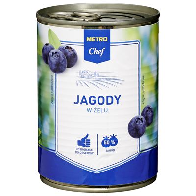 METRO Chef Jagody w żelu 400 g