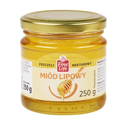 Fine Life Miód lipowy 250 g