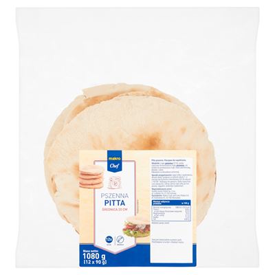 METRO Chef Pita pszenna 20 cm 1,08 kg