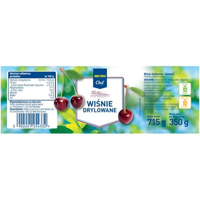 METRO Chef Wiśnie drylowane 715 g