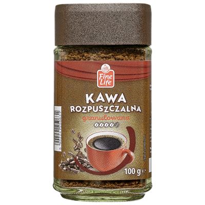 Fine Life Kawa rozpuszczalna granulowana 100g