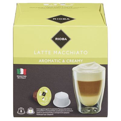 RIOBA Dolce Gusto Latte Machiato 192g (16 kapsułek)