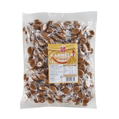 Fine Life Karmelki mleczne 1kg