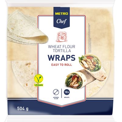 METRO Chef Tortilla pszenna 15 cm 18 x 28 g