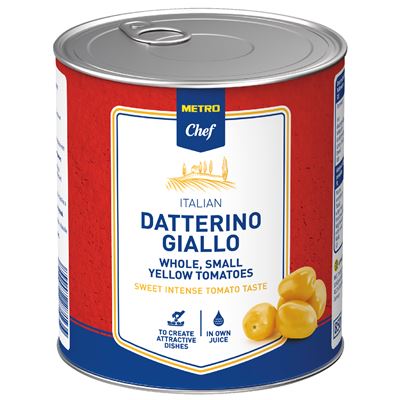 METRO Chef Pomidory Datterini żółte całe w soku 800 g