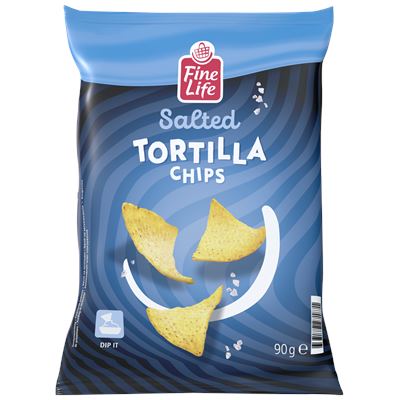 Fine Life Tortilla chips Nature 90 g