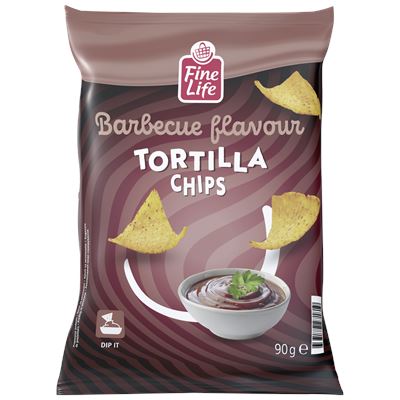 Fine Life Tortilla Chips BBQ 90 g
