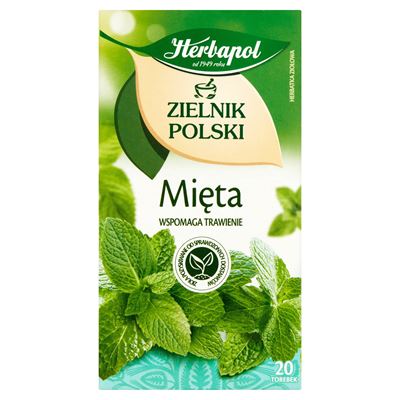 Herbapol Zielnik Polski Mięta 20 torebek 40g