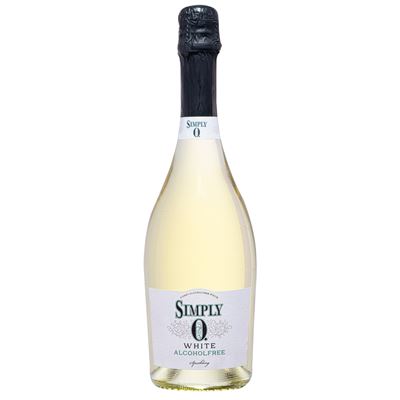 SIMPLY Wino bezalkoholowe białe musujące 0% 750 ml