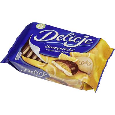 Delicje Szampańskie Pomarańczowe 294g