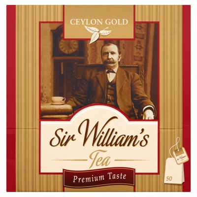 SIR WILLIAMS TEA Ceylon Gold 50 kopert 100g