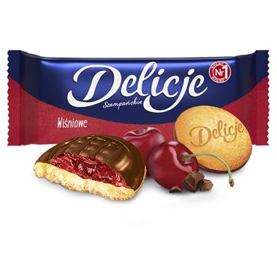 Delicje Szampańskie Wiśniowe 147g