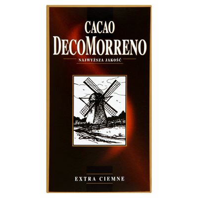 DECOMORRENO Kakao Extra Ciemne 10 x 80 g