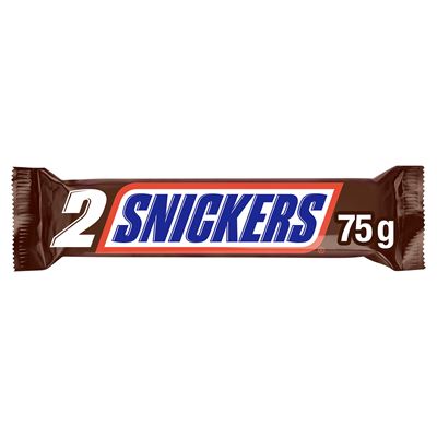 SNICKERS baton (2x37,5g) 75g