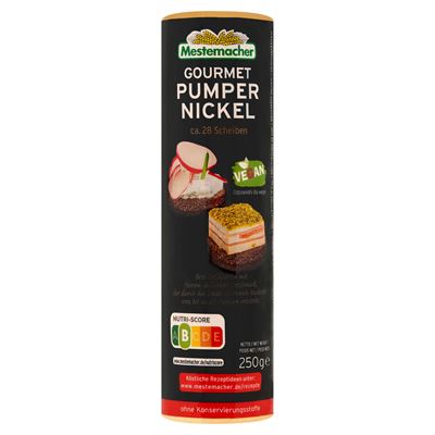 Mestemacher Pumpernikiel Chleb żytni pełnoziarnisty 250 g