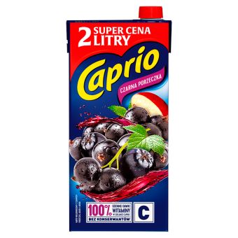 CAPRIO Napój czarna porzeczka 6 x 2 l