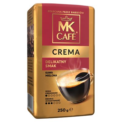 MK CAFÉ Café Crema Kawa mielona 250 g