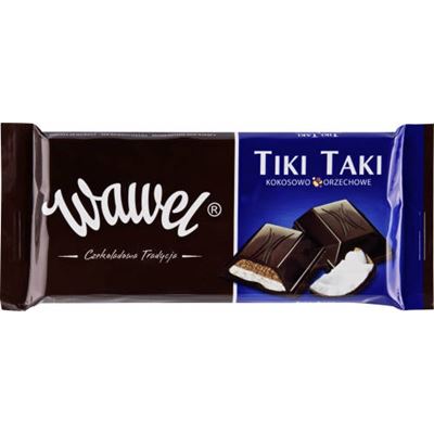 Wawel czekolada Tiki Taki kokosowo orzechowe 100g