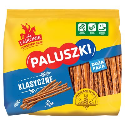 LAJKONIK Paluszki klasyczne słone 300g