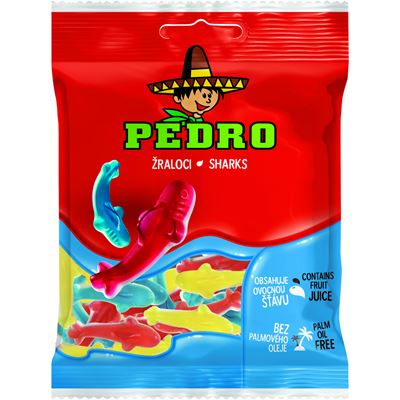 PEDRO Żelki rekiny 80 g