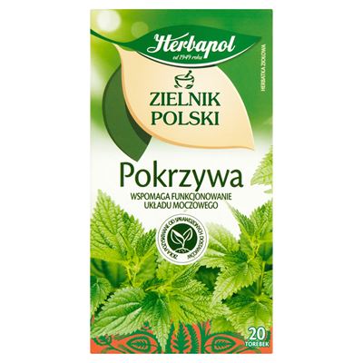 Herbapol Zielnik Polski Pokrzywa 20 torebek 30g