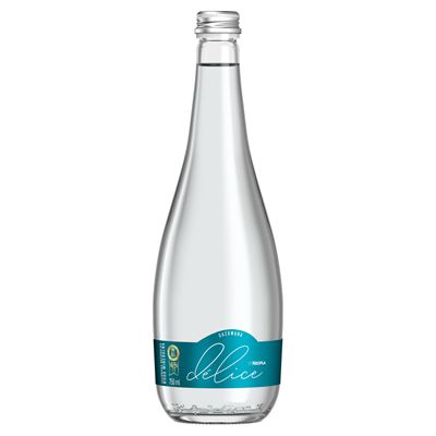 KROPLA DELICE Woda mineralna gazowana 6x750ml butelka szklana