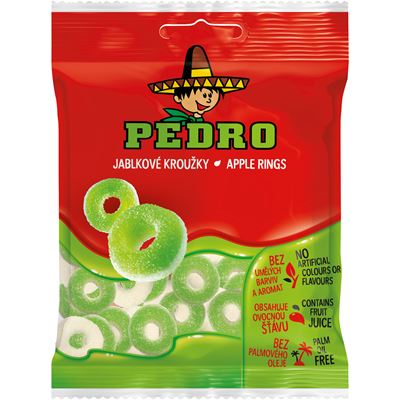 PEDRO Żelki apple rings 80 g